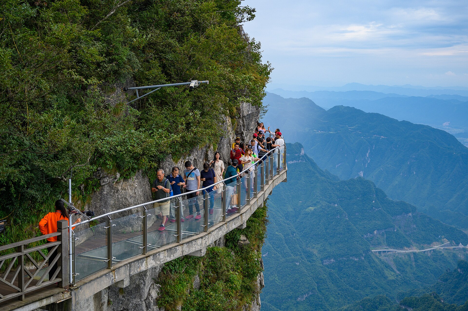Tianmen Mountain gate, Zhangjiajie